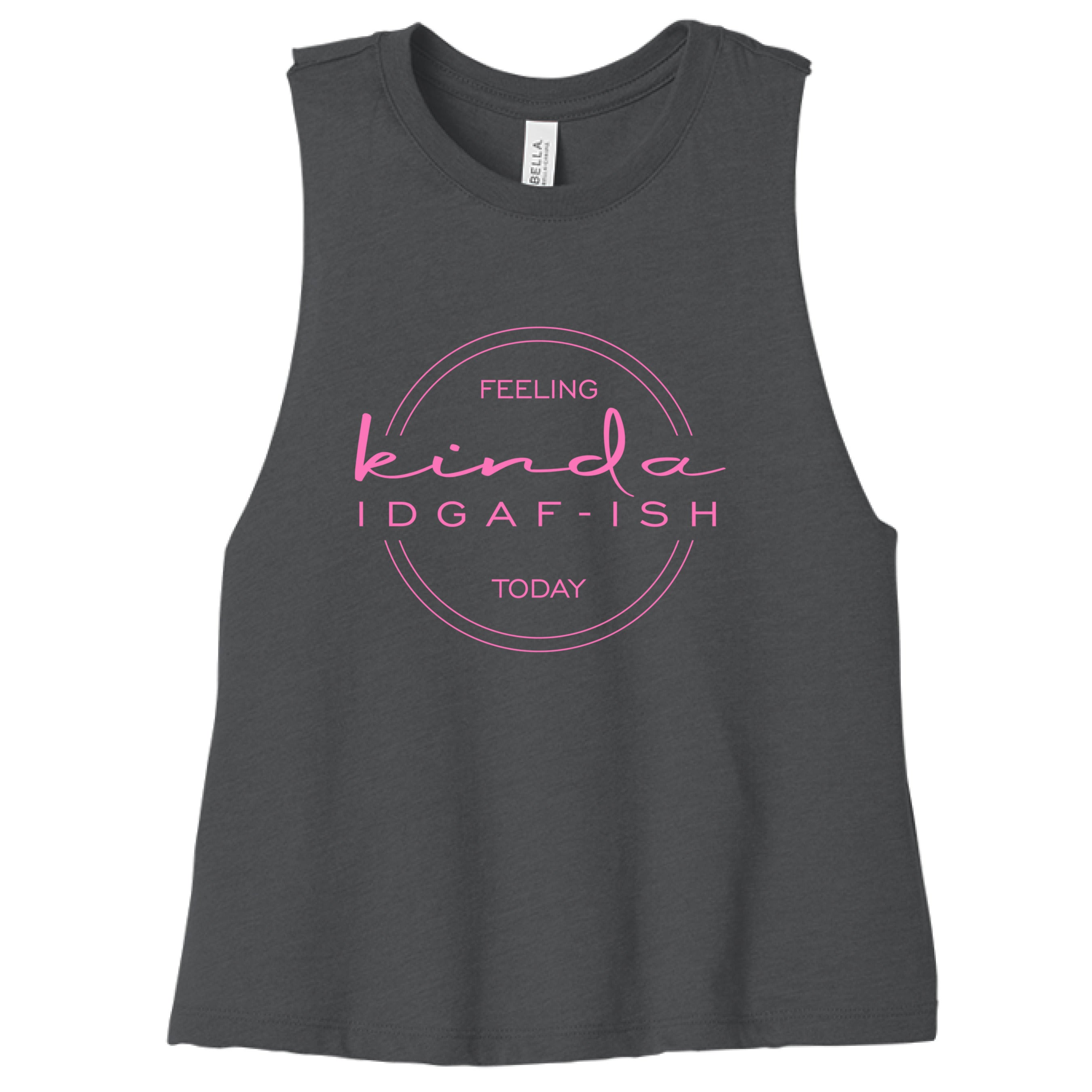 DARK GRY HEATHER - FRONT